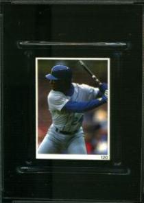 Ken Griffey Jr. #120 Baseball Cards 1991 Red Foley Sticker Book Hand Cut