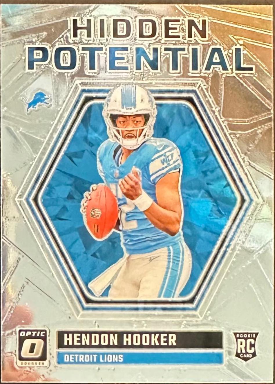 Hendon Hooker #HP-HH Football Cards 2023 Panini Donruss Optic Hidden Potential