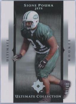 Sione Pouha #263 2005 Upper Deck Ultimate Collection Football