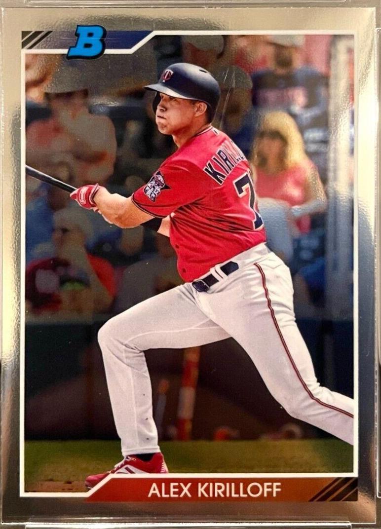 Alex Kirilloff #AK Baseball Cards 2020 Bowman Heritage Chrome Prospects