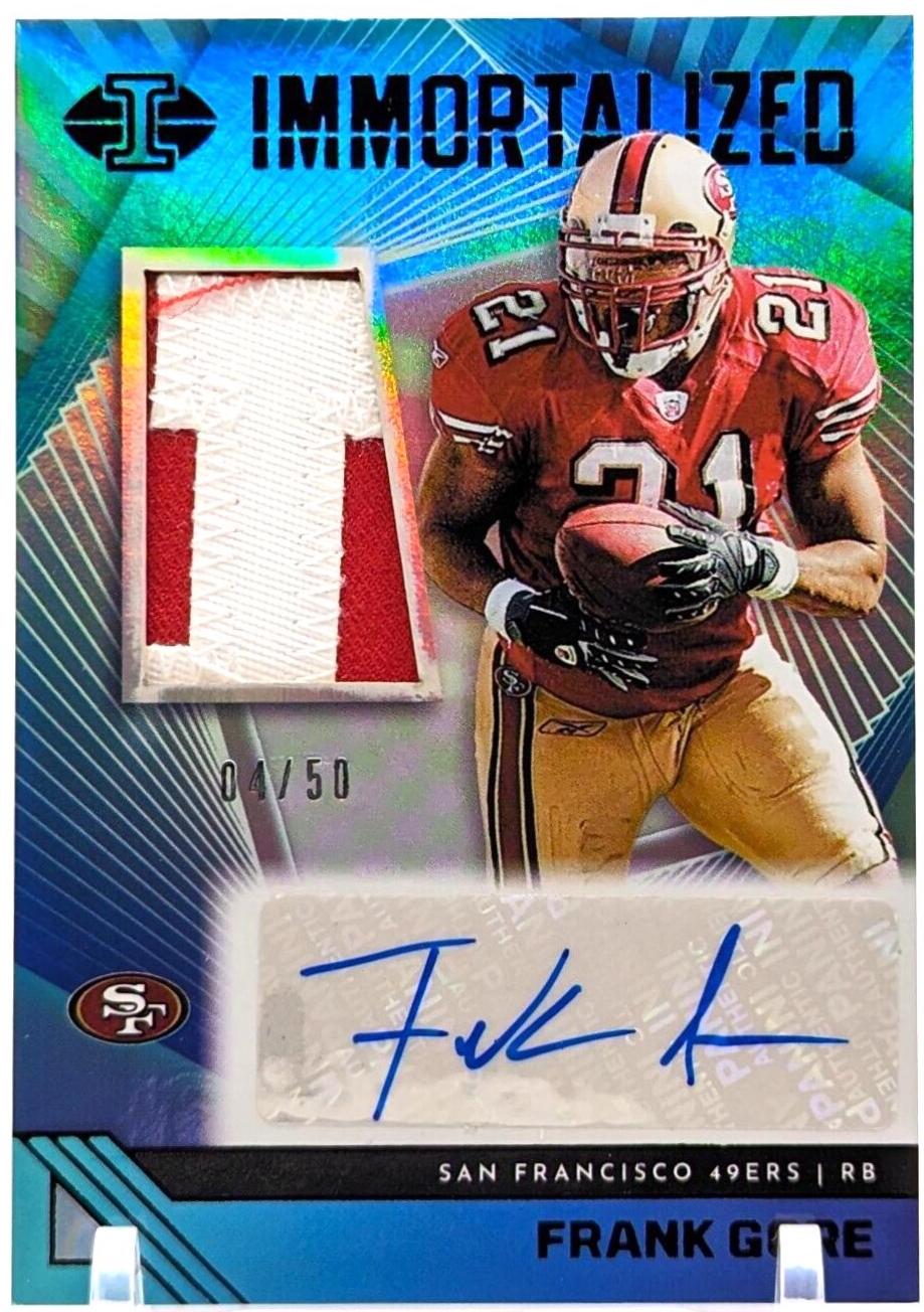 Frank Gore [Black] #IJA-FG