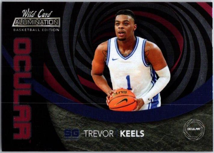 Trevor Keels #74 2021 Wild Card Alumination Basketball