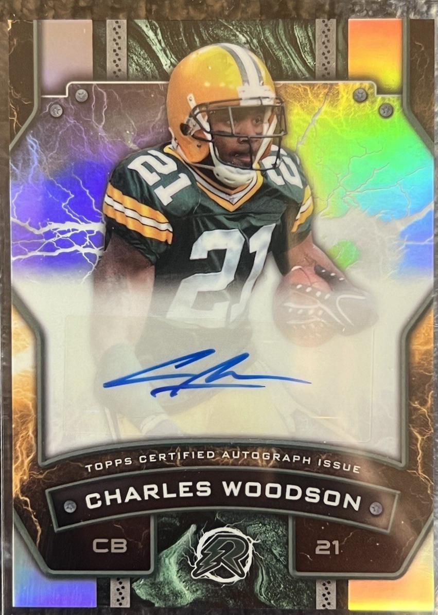 Charles Woodson [Orange Power Surge] #RS-CW