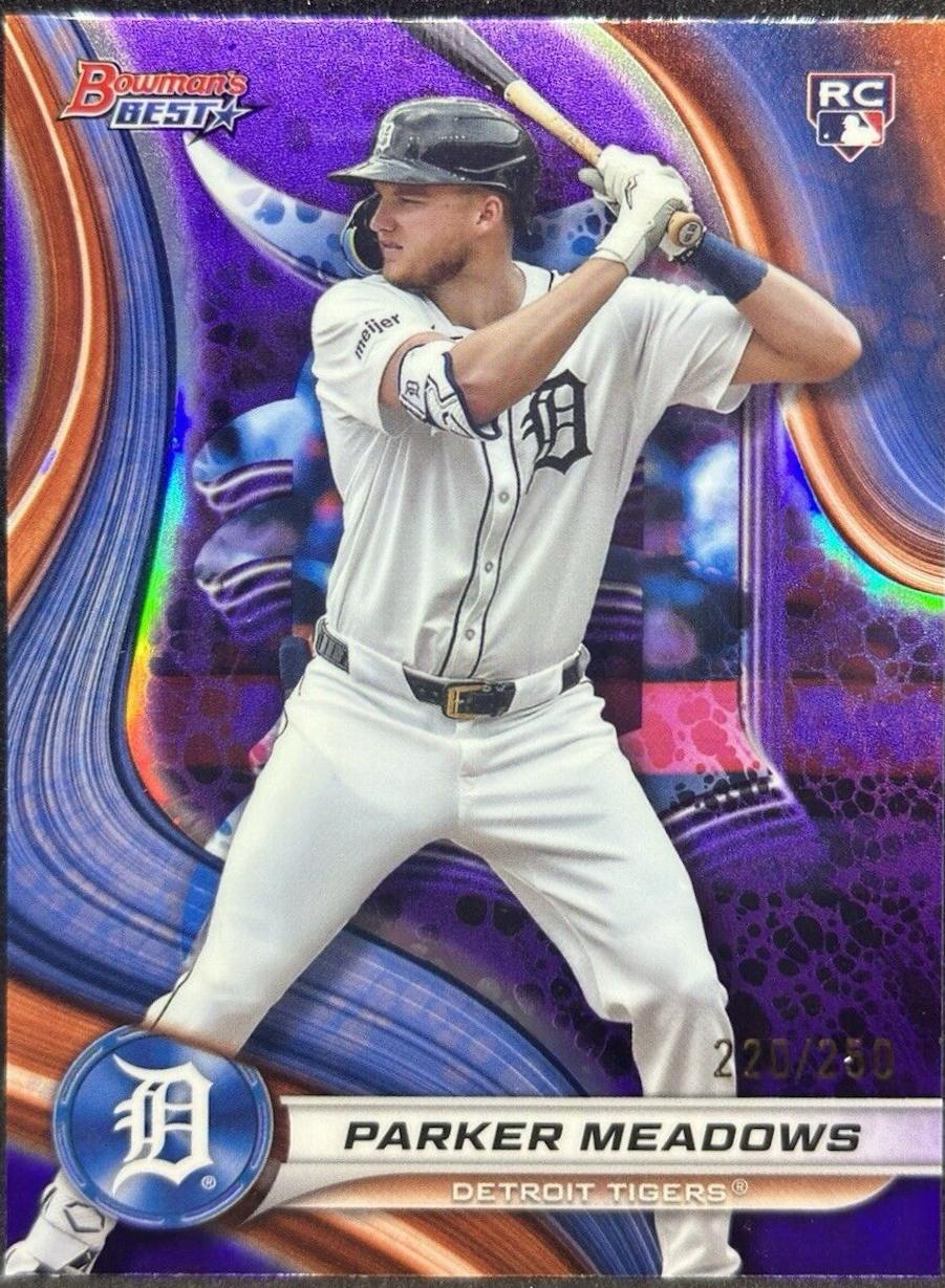 Parker Meadows [Purple Refractor] #27