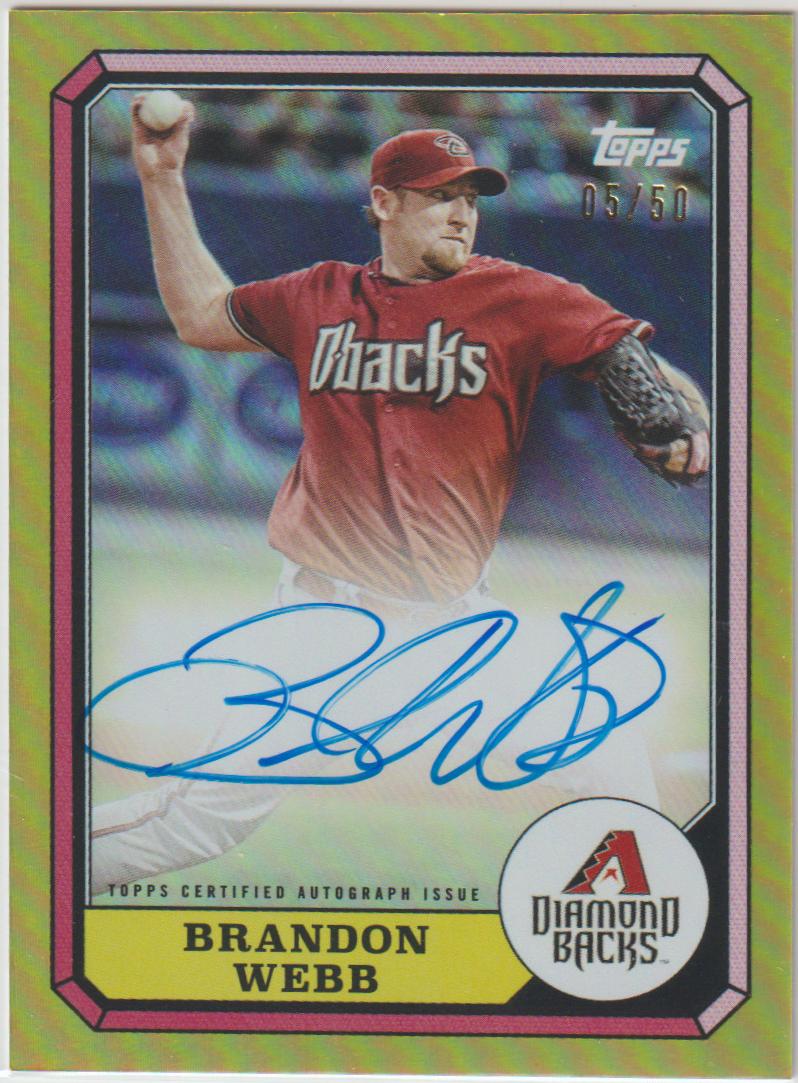 Brandon Webb [Gold] #87BBA-BW