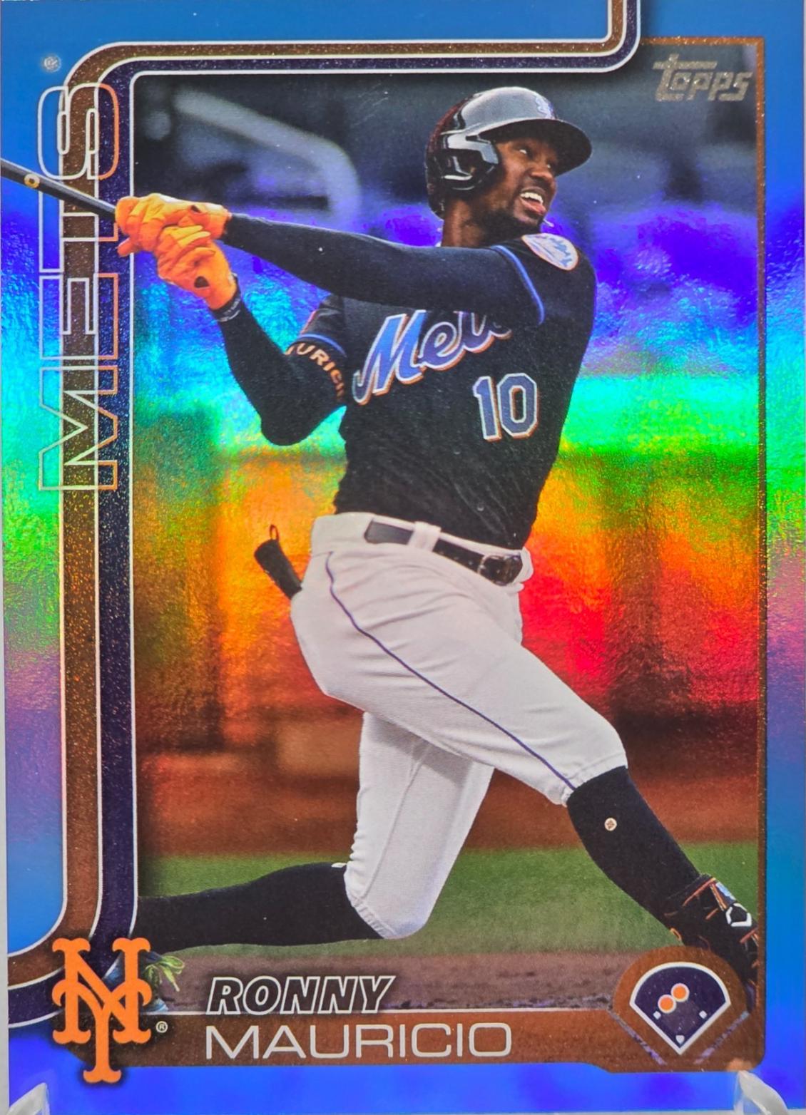 Ronny Mauricio [Blue Rainbow Foil] #518