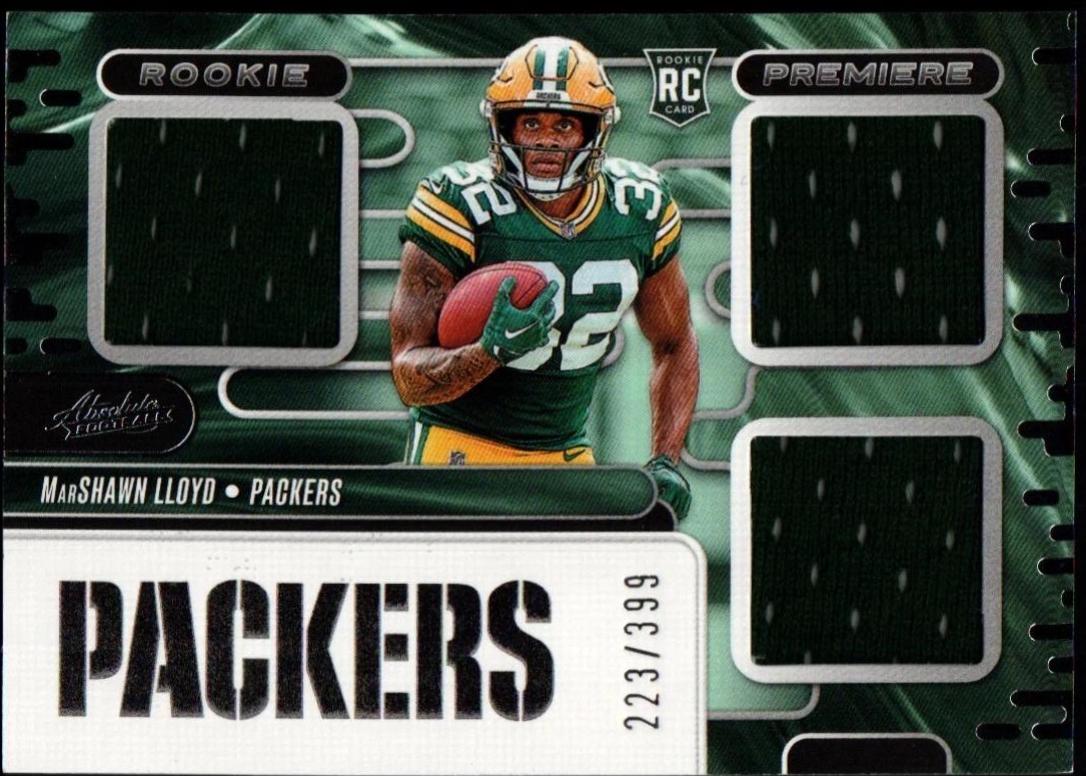 MarShawn Lloyd #RPM-MLD 2024 Panini Absolute Football Rookie Premiere Materials