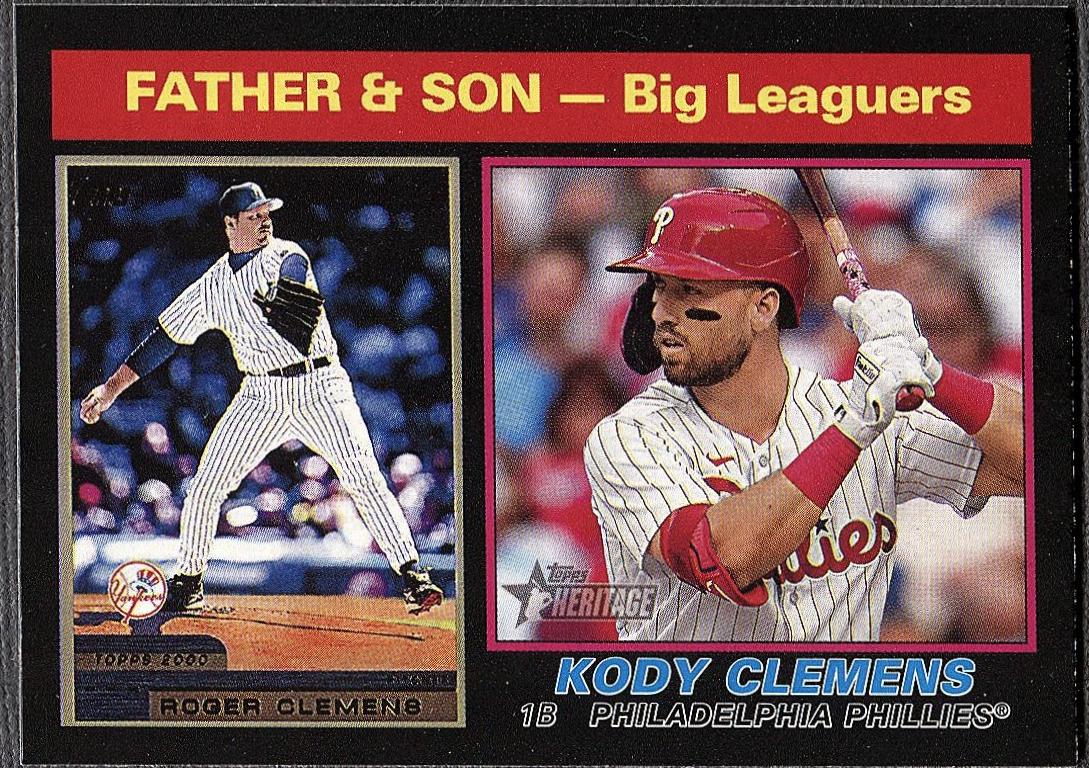 Kody Clemens / Roger Clemens [Black Border] #67