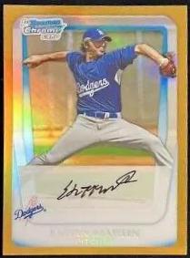 Ethan Martin #BCP179 2011 Bowman Chrome Draft Prospect Autographs Baseball