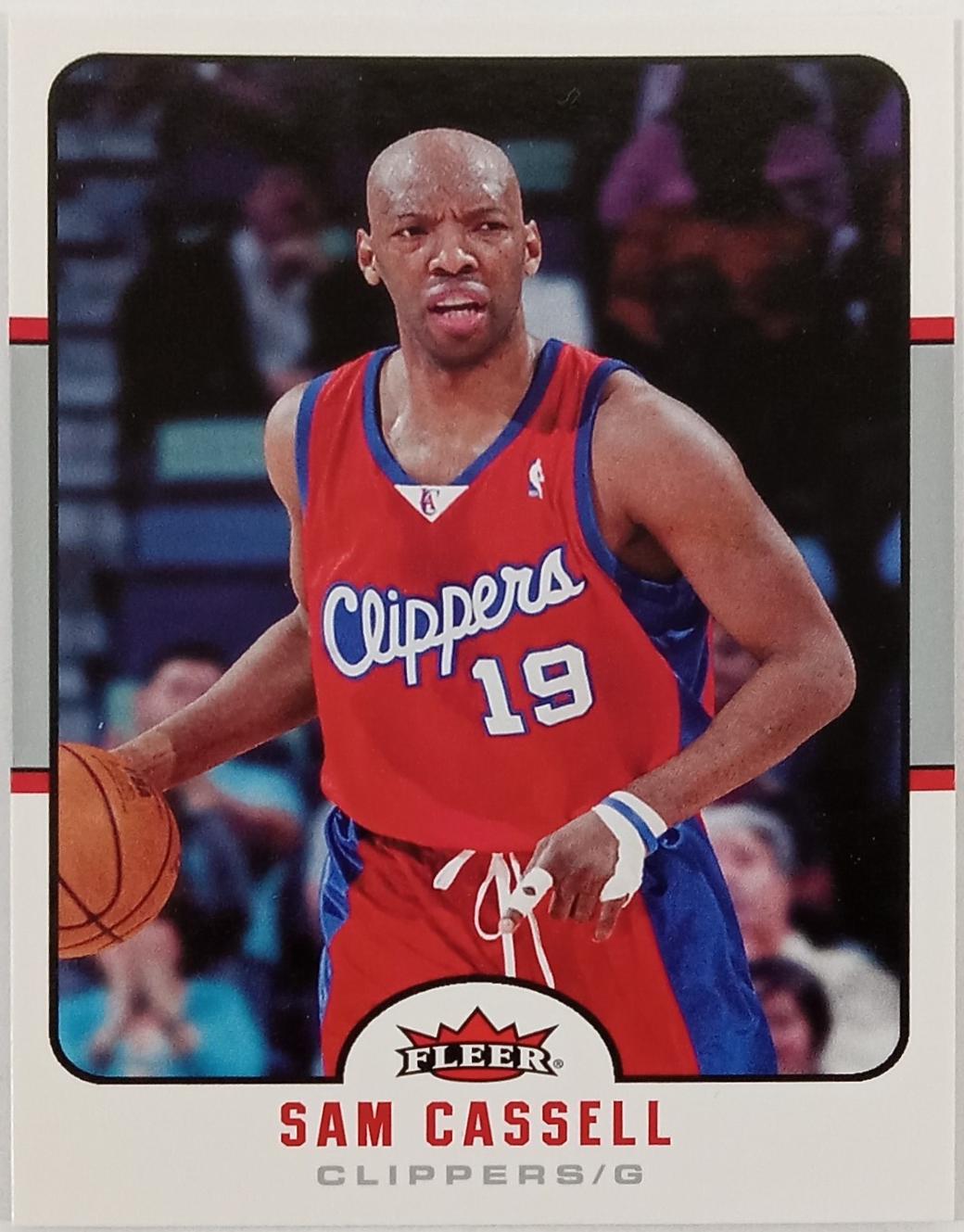 Sam Cassell #78 2006-07 Fleer Basketball