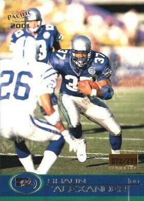 Shaun Alexander #392 2001 Pacific Football