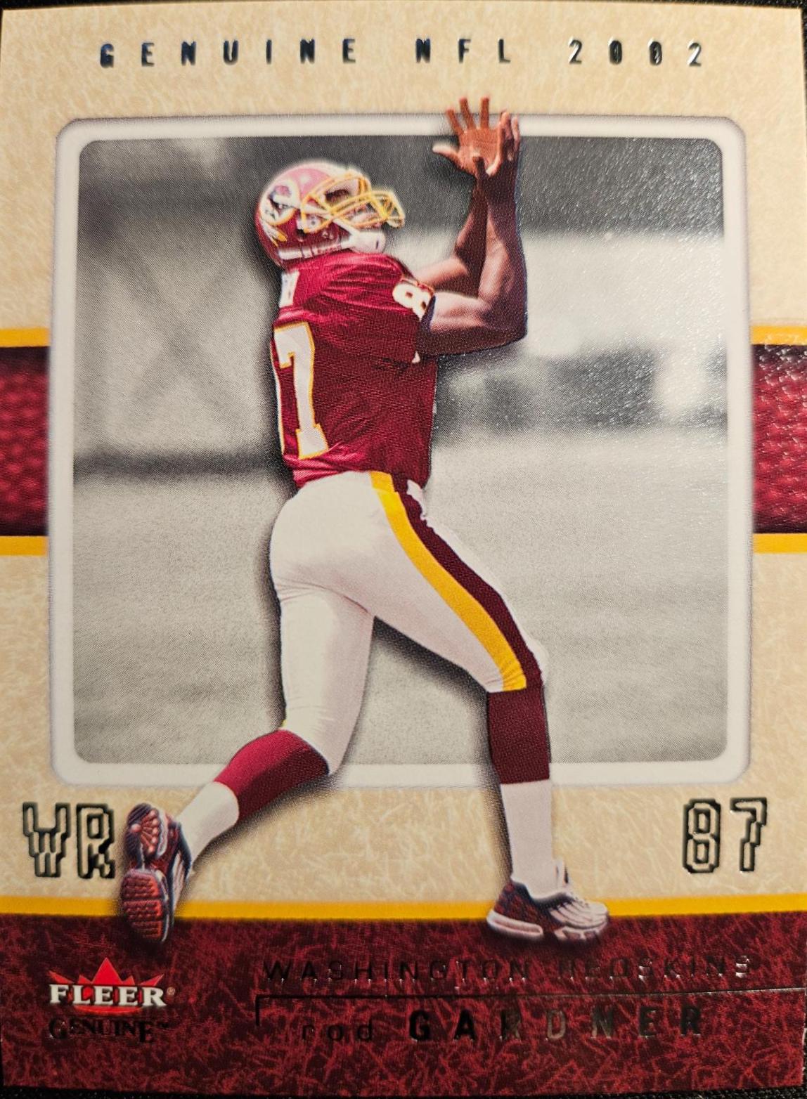 Rod Gardner #73 Football Cards 2002 Fleer Genuine