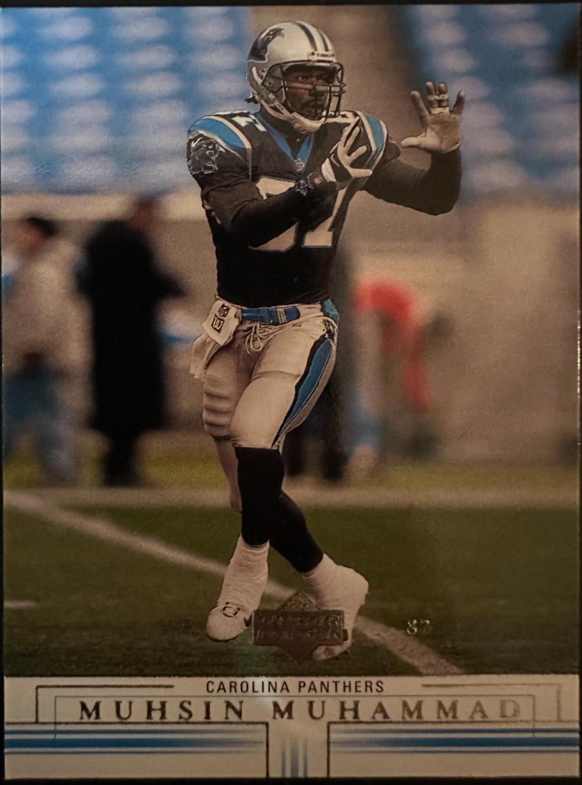 Muhsin Muhammad #22 Football Cards 2001 Upper Deck