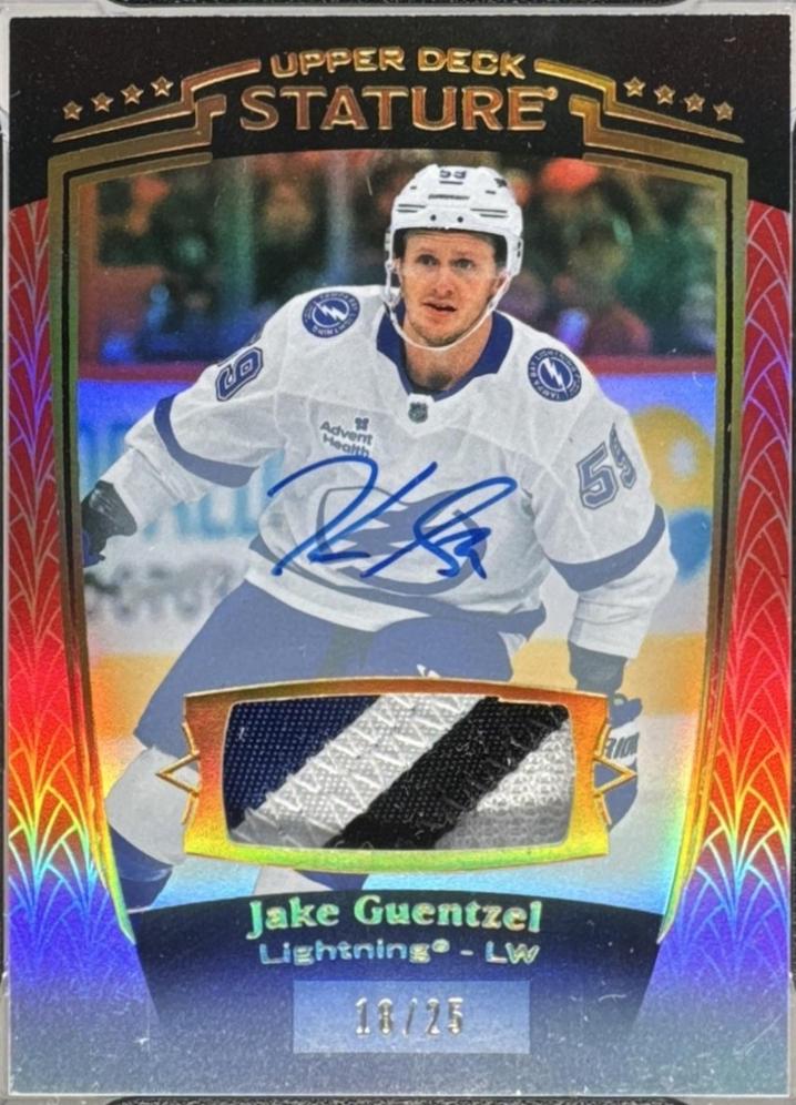 Jake Guentzel [Red Autograph Memorabilia] #16