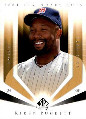 Kirby Puckett #66 2004 Sp Legendary Cuts Baseball