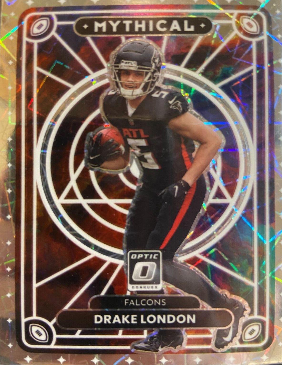 Drake London #M-20 Football Cards 2022 Panini Donruss Optic Mythical