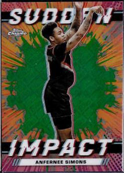 Anfernee Simmons [Green Topps Refractor] #SI-17