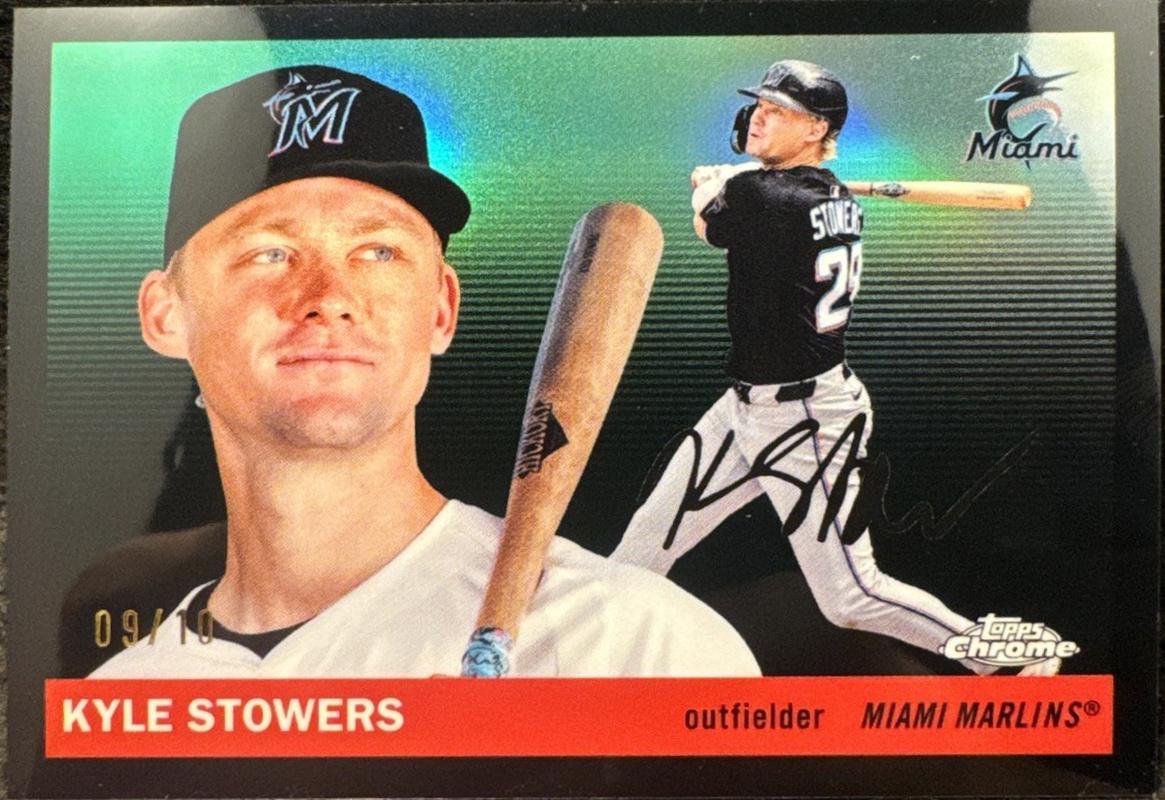 Kyle Stowers #72 2025 Topps Chrome Platinum Baseball