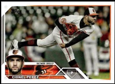 Cionel Perez #US135 Baseball Cards 2023 Topps Update