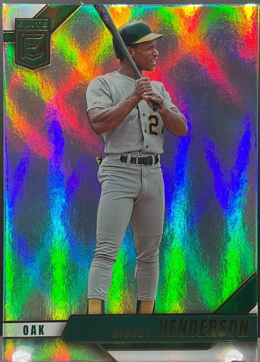Rickey Henderson #67 2026 Panini Donruss Elite Baseball