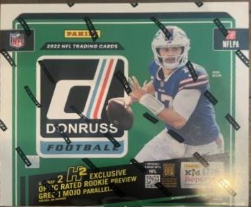 Mega Box Football Cards 2022 Panini Donruss