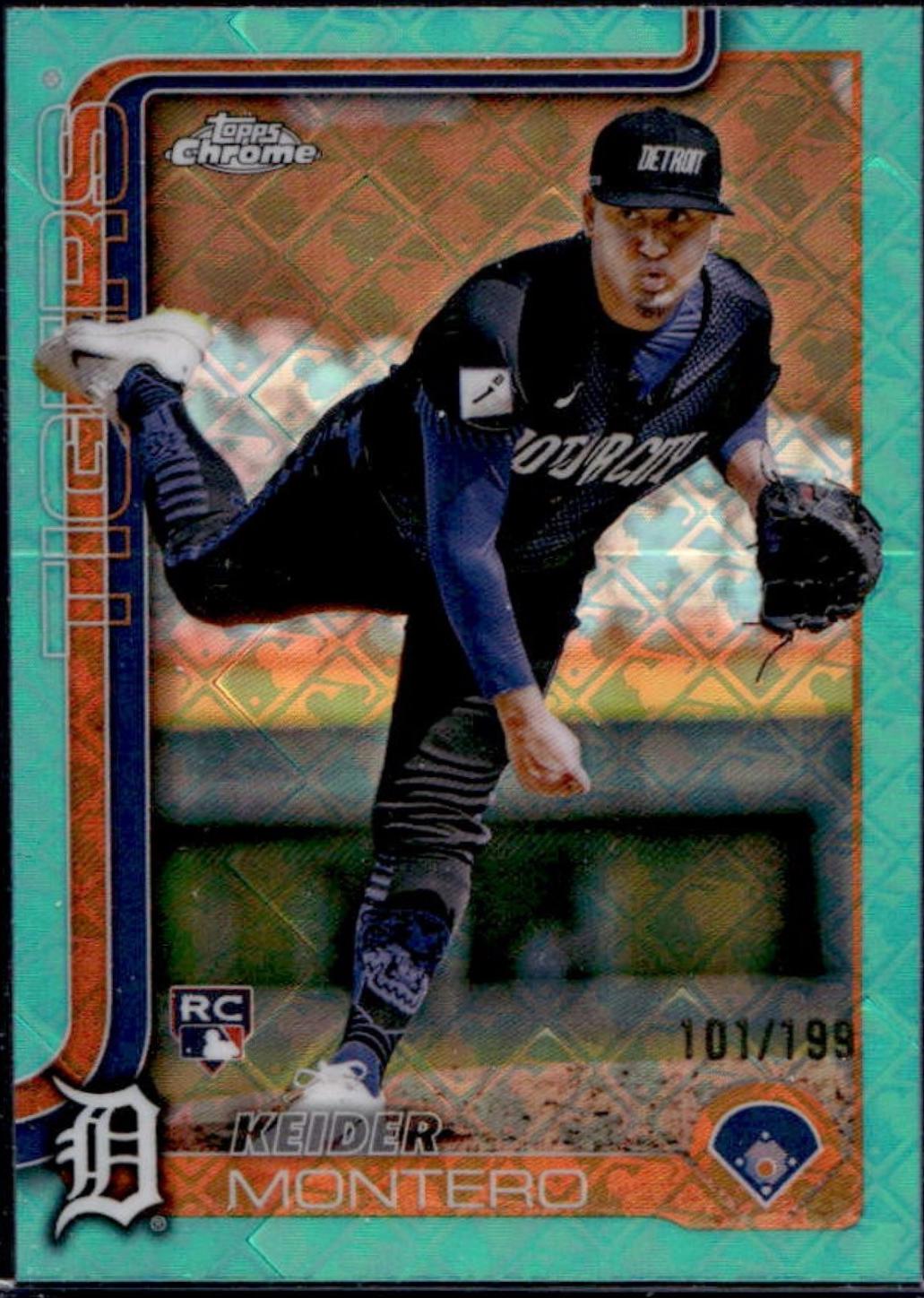 Keider Montero [Aqua Refractor] #7