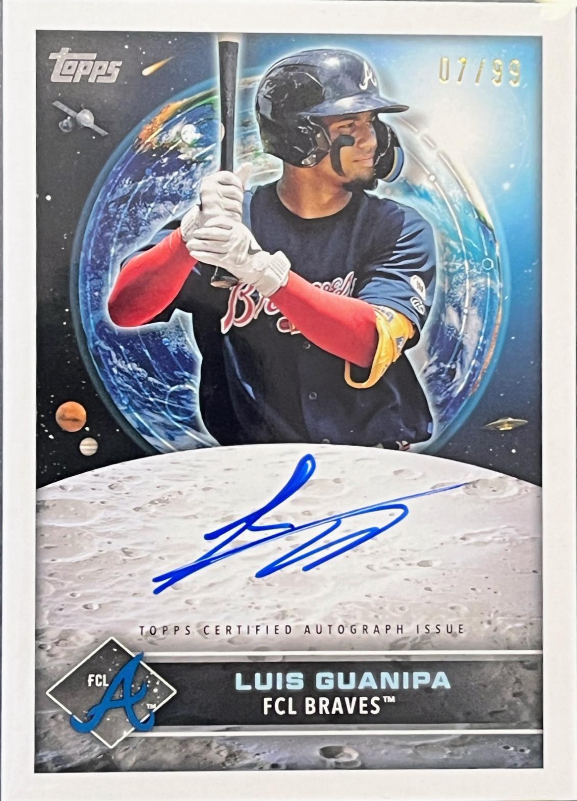 Luis Guanipa #FCA-LG Baseball Cards 2024 Topps Pro Debut Future Cornerstones Autograph