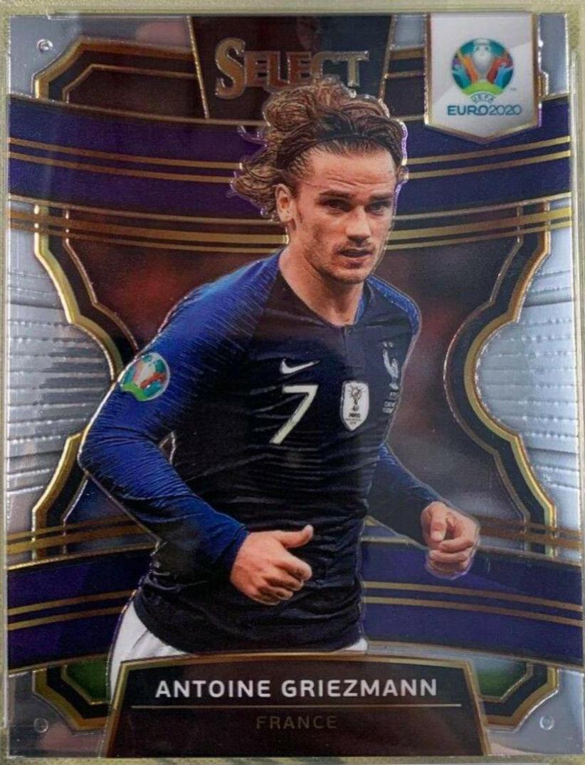 Antoine Griezmann #55 Soccer Cards 2020 Panini Select UEFA Euro