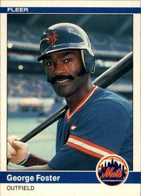 George Foster #584 1984 Fleer Baseball