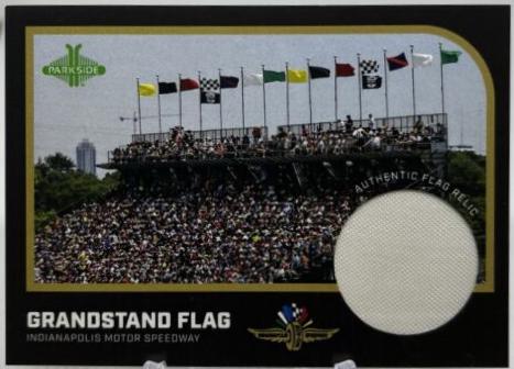 Grandstand Flag #3 Racing Cards 2024 Parkside NTT IndyCar Relic