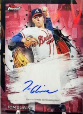 Tom Glavine [Red Lava Refractor] #FA-TG