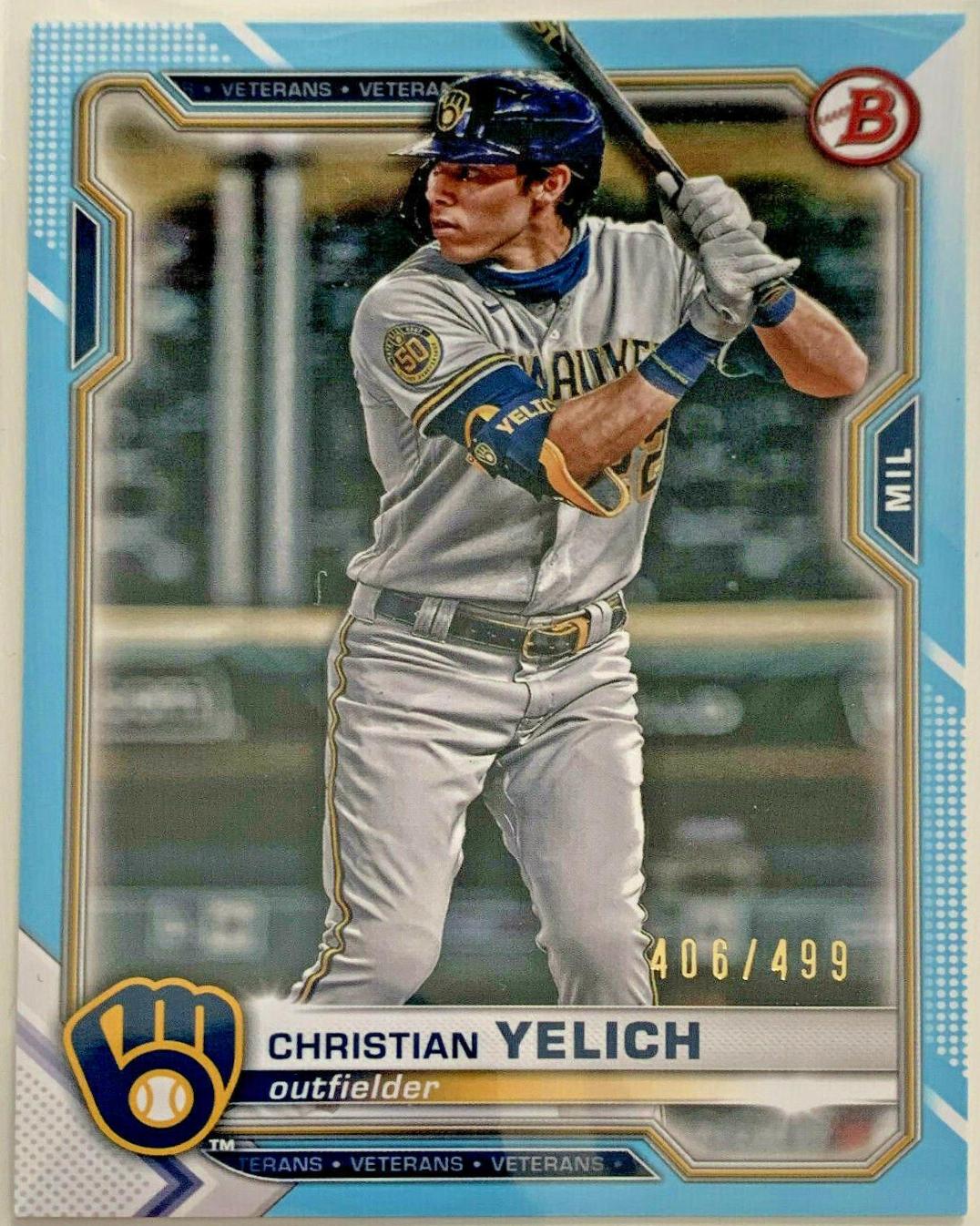 Christian Yelich [Sky Blue] #24