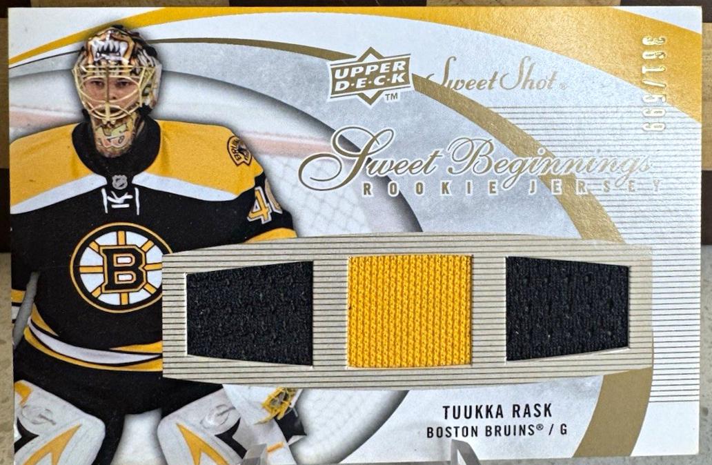 Tuukka Rask #147 2007 Upper Deck Sweet Shot Hockey