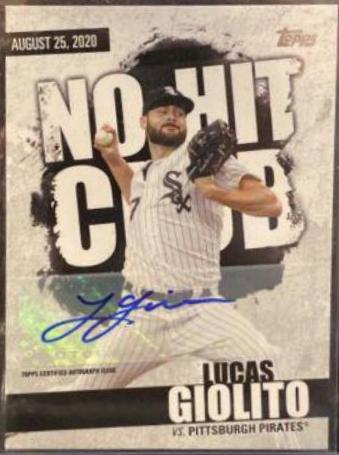 Lucas Giolito [Autograph] #NHC-9