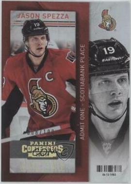 Jason Spezza #77 Hockey Cards 2013 Panini Contenders