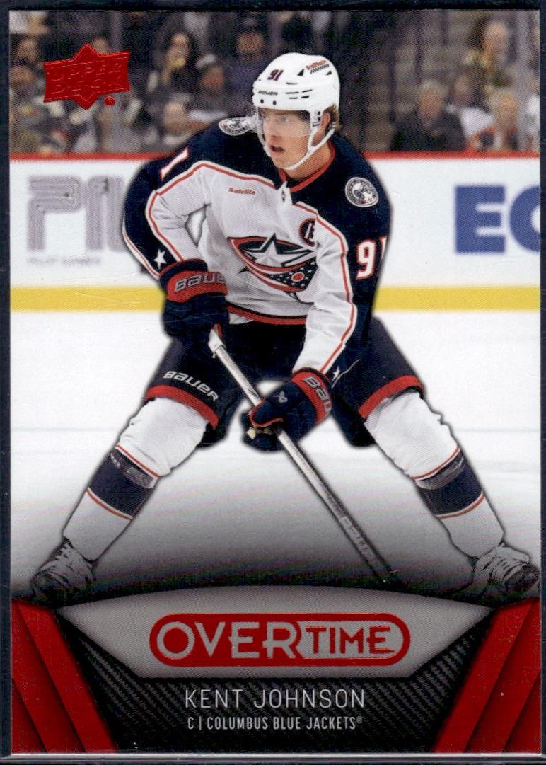 Kent Johnson #30 2024 Upper Deck Overtime Hockey