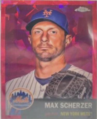 Max Scherzer [Red Atomic Refractor] #423