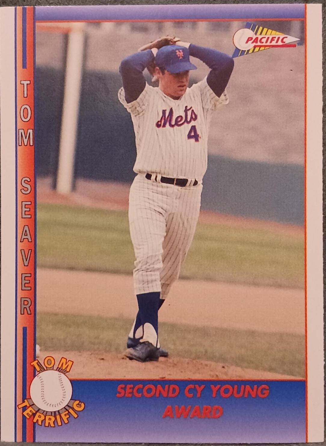 Tom Seaver #22 Baseball Cards 1992 Pacific Tom Seaver