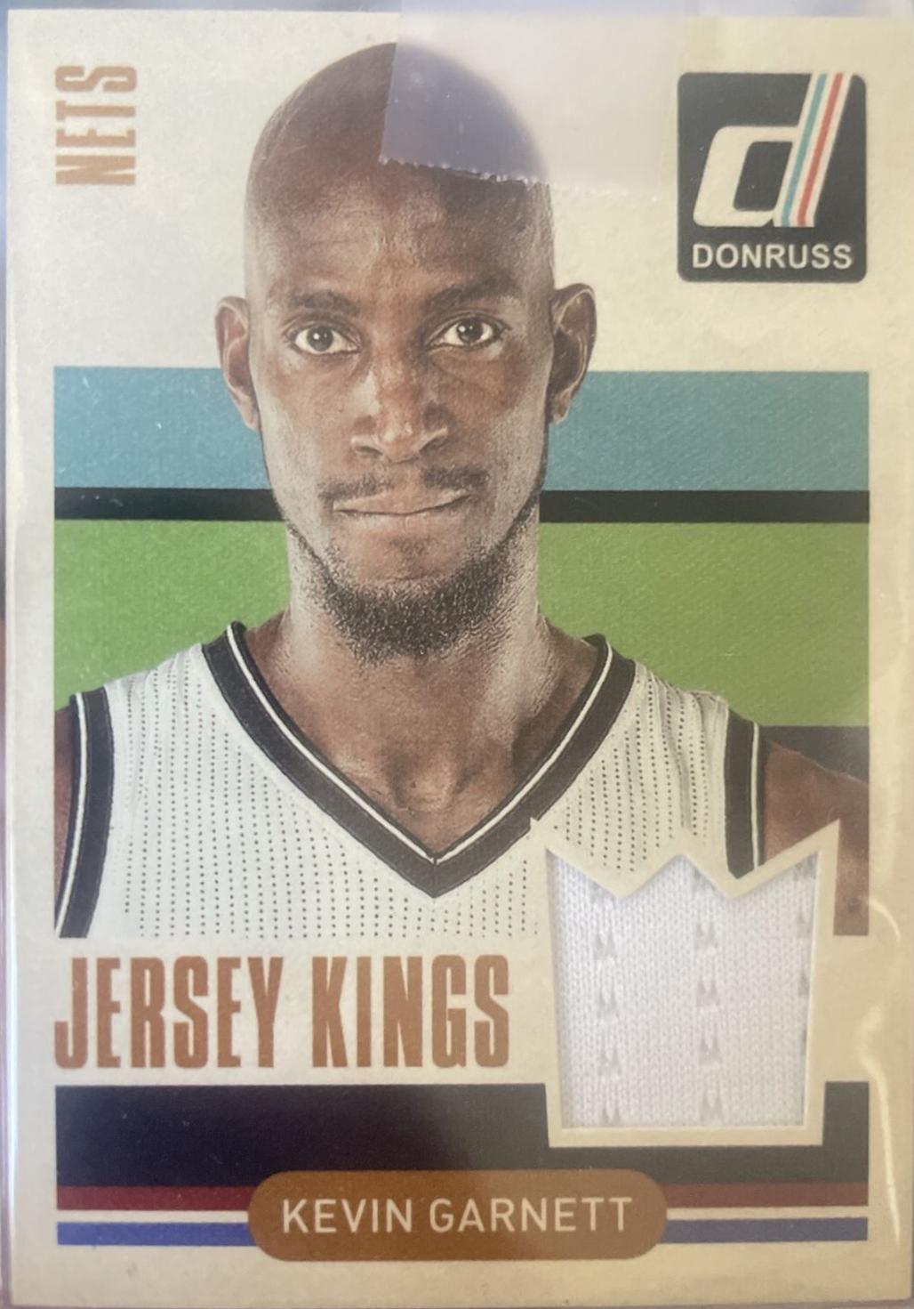 Kevin Garnett #16 Basketball Cards 2014 Panini Donruss Jersey Kings