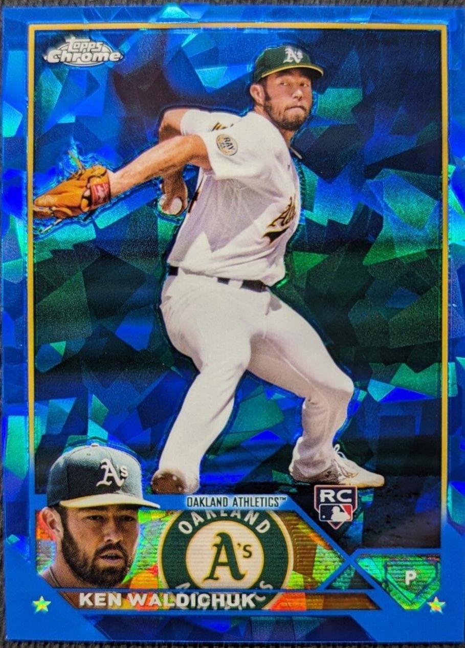 Ken Waldichuk #340 Baseball Cards 2023 Topps Chrome Sapphire
