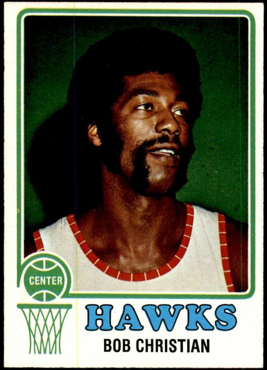 Bob Christian #11 Basketball Cards 1973 Topps