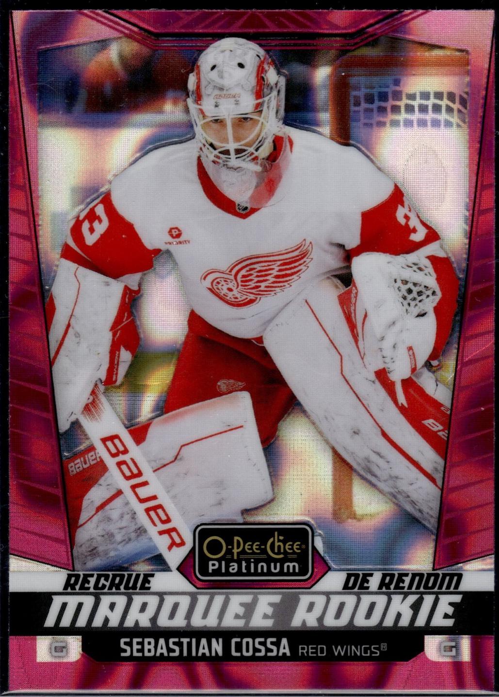 Sebastian Cossa [Pink Magma] #300 Prices | 2024 O-Pee-Chee Platinum ...