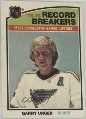 Garry Unger #68 1976-77 O-Pee-Chee Hockey