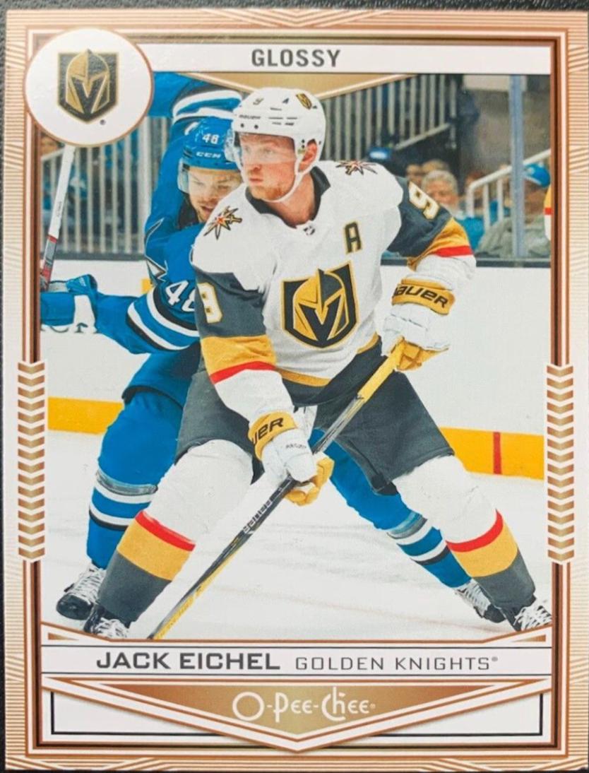 Jack Eichel #OPC-27 Hockey Cards 2024 Upper Deck OPC Glossy