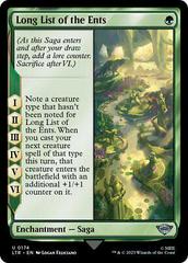 Long List of the Ents [Foil] #174
