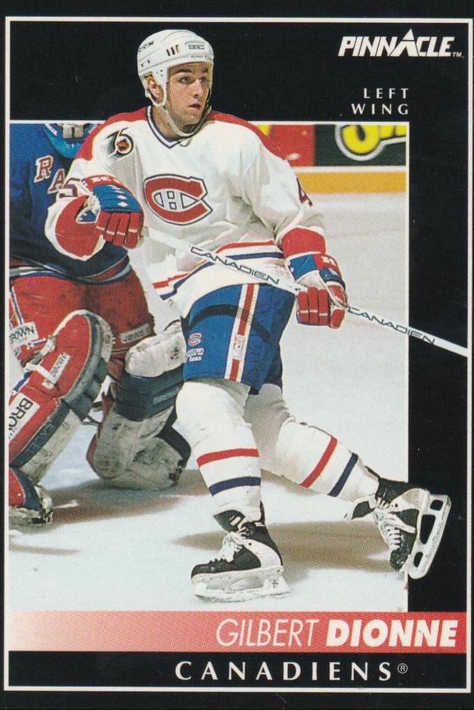 Gilbert Dionne #5 Hockey Cards 1992 Pinnacle