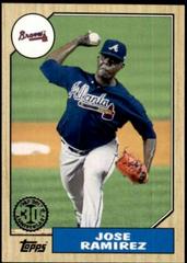 Jose Ramirez #33 Baseball Cards 2017 Topps Update 1987 Prices