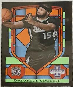 DeMarcus Cousins #6 Basketball Cards 2013 Panini Innovation Stained Glass