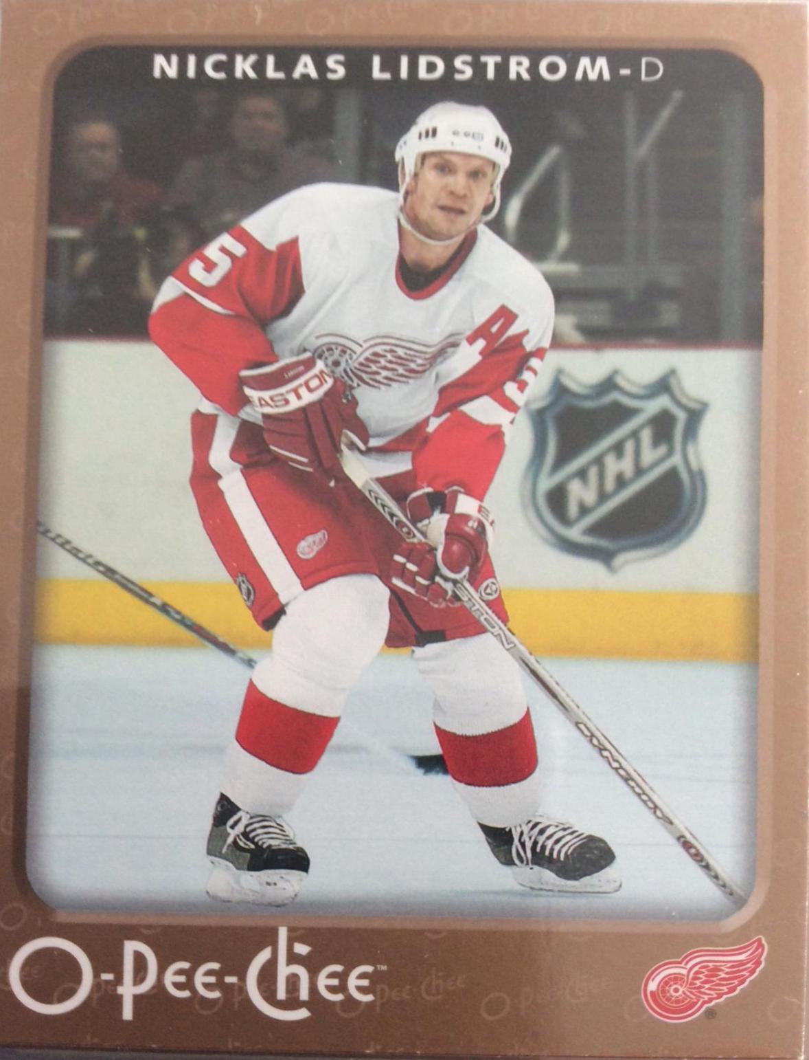 Nicklas Lidstrom #178 Hockey Cards 2006 O Pee Chee