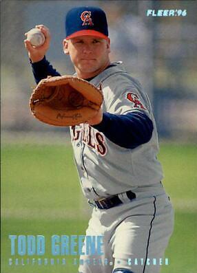 Todd Greene #48 Baseball Cards 1996 Fleer Tiffany
